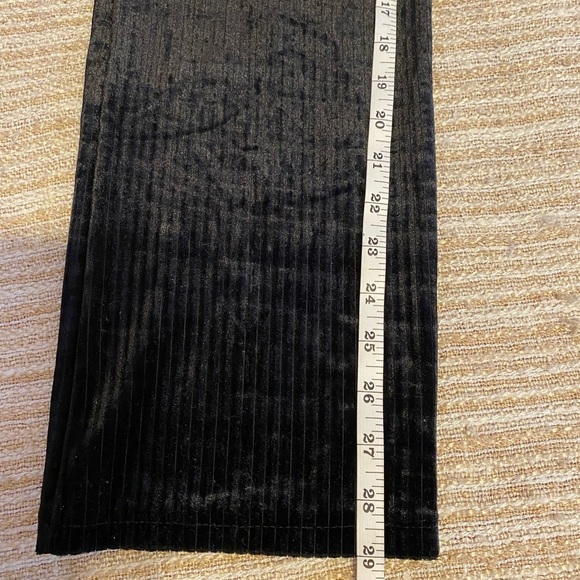 Vintage 90’s Next Era Velvet Wide Leg Pants Size M - Picture 7 of 8